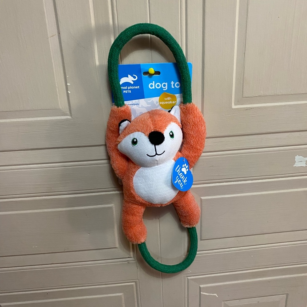 - Animal Planet. Plush  Rope With Squeaker. - Picture 5 of 7